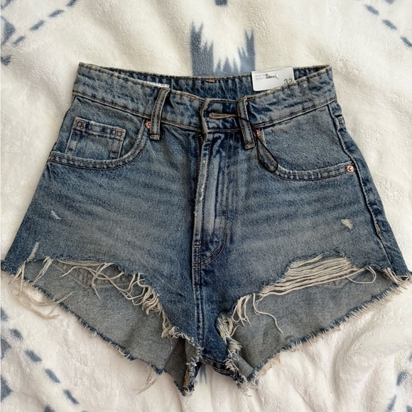 Zara Pants - Zara Blue Jean Shorts